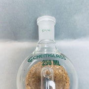 Chemglass Rotary Evaporator Bump Trap 250mL 24/40 and 14/20 Joints Jointed Glassware Chemglass
