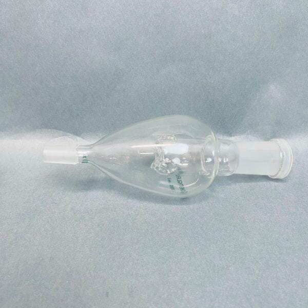 Chemglass Rotary Evaporator Bump Trap Self Washing 100mL 24/40 14/20 Joints Jointed Glassware Chemglass