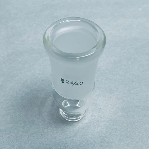 Chemglass Rotary Evaporator Vial Adapter Glass 24/40 Joint Glassware Chemglass