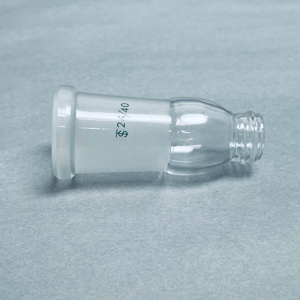 Chemglass Rotary Evaporator Vial Adapter Glass 24/40 Joint Glassware Chemglass