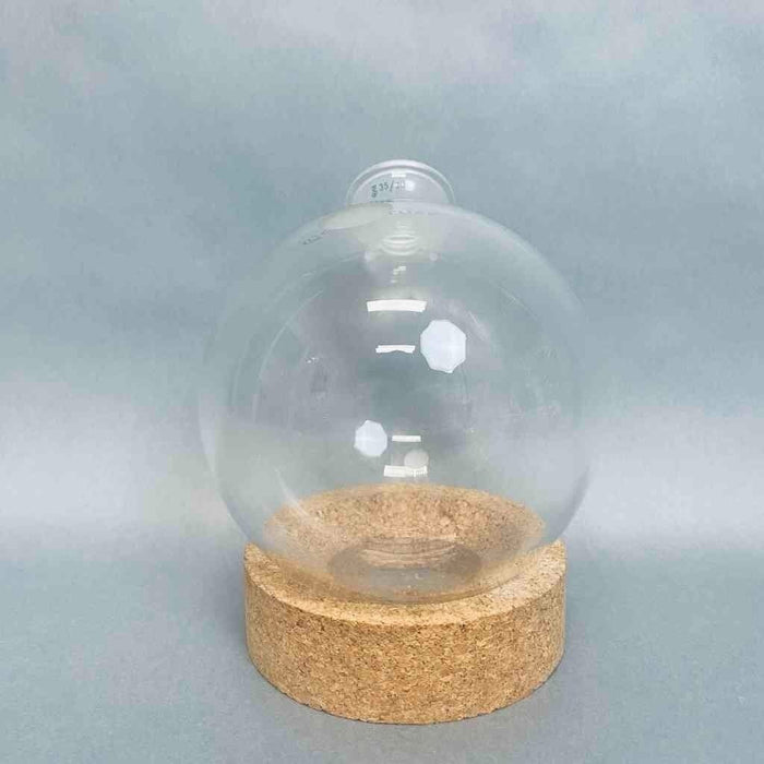 Chemglass Round Bottom Flask 1000 ml Heavy Wall 35/20 Socket Joint Jointed Glassware Chemglass