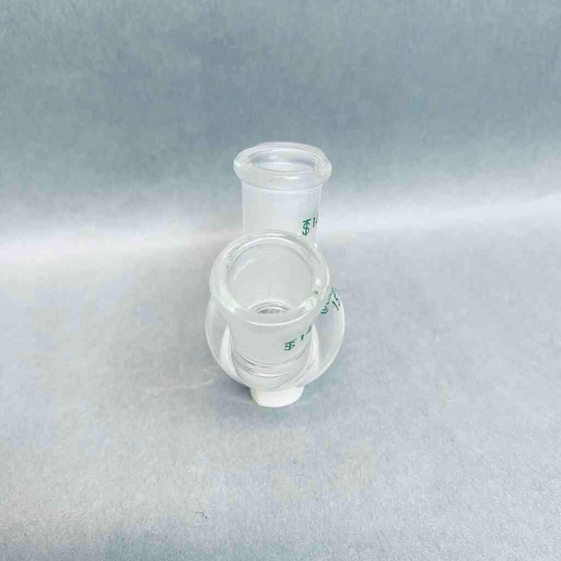 Chemglass Round Bottom Flask 15 ml Heavy Wall 3-Neck 14/20 Joints Angled Jointed Glassware Chemglass