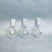Chemglass Round Bottom Flask 200 ml Heavy Wall 24/40 Joint Lot of 3 Flasks Jointed Glassware Chemglass