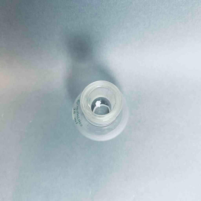 Chemglass Round Bottom Flask 25 ml Heavy Wall 14/20 Outer Joint - Lot of 7 Jointed Glassware Chemglass