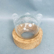 Chemglass Round Bottom Flask 250 ml 3 Neck Angled 24/40 Joints Jointed Glassware Chemglass