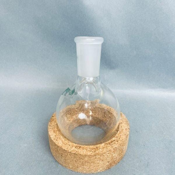 Chemglass Round Bottom Flask 250 ml 3 Neck Angled 24/40 Joints Jointed Glassware Chemglass