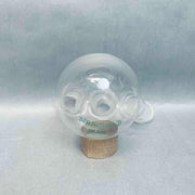 Chemglass Round Bottom Flask 250 ml Heavy Wall 3-Neck 24/40 Joints Lot of 2 Flasks Jointed Glassware Chemglass