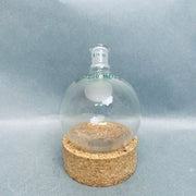 Chemglass Round Bottom Flask 250 ml Single Neck 14/20 Joint - Lot of 4 Flasks Jointed Glassware Chemglass