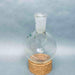 Chemglass Round Bottom Flask 500 ml 2 Neck Angled 24/40 Joints Jointed Glassware Chemglass