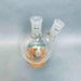 Chemglass Round Bottom Flask 500 ml 2 Neck Angled 24/40 Joints Jointed Glassware Chemglass