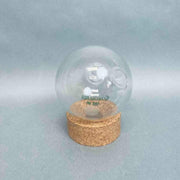 Chemglass Round Bottom Flask 500 ml 2 Neck Straight 24/40 Joints Jointed Glassware Chemglass
