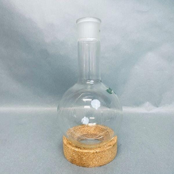 Chemglass Round Bottom Flask Long Neck 1000 ml 40/35 Joint Jointed Glassware Chemglass