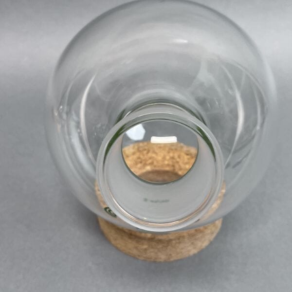 Chemglass Round Bottom Flask Single Neck 2000 ml with 45/50 Joint Glassware Chemglass