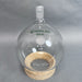 Chemglass Round Bottom Flask Single Neck 3000 ml with 24/40 Joint Glassware Chemglass