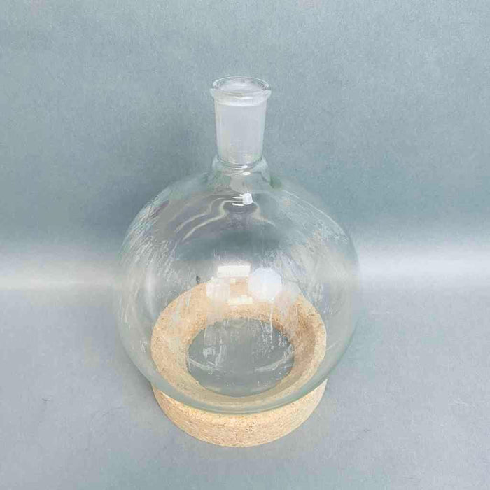 Chemglass Round Bottom Flasks 2000 ml Single Neck 24/40 Outer Joint Glassware Chemglass
