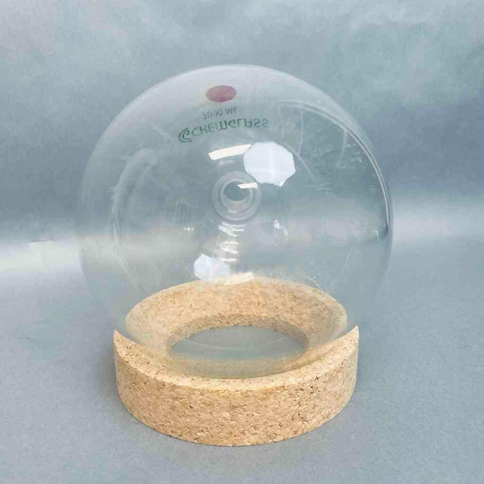 Chemglass Round Bottom Flasks 2000 ml Single Neck 24/40 Outer Joint Glassware Chemglass
