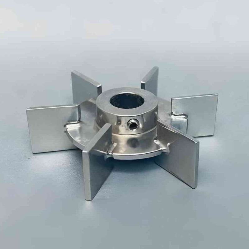 Chemglass Rushton Style Bioreactor Impeller Blade 46 mm Dia for 8 mm Shaft Bioreactors & Fermenters Chemglass