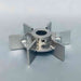 Chemglass Rushton Style Bioreactor Impeller Blade 46 mm Dia for 8 mm Shaft Bioreactors & Fermenters Chemglass