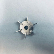 Chemglass Rushton Style Impeller Blade 46 mm Dia for 8 mm OD Shaft Bioreactors & Fermenters Chemglass
