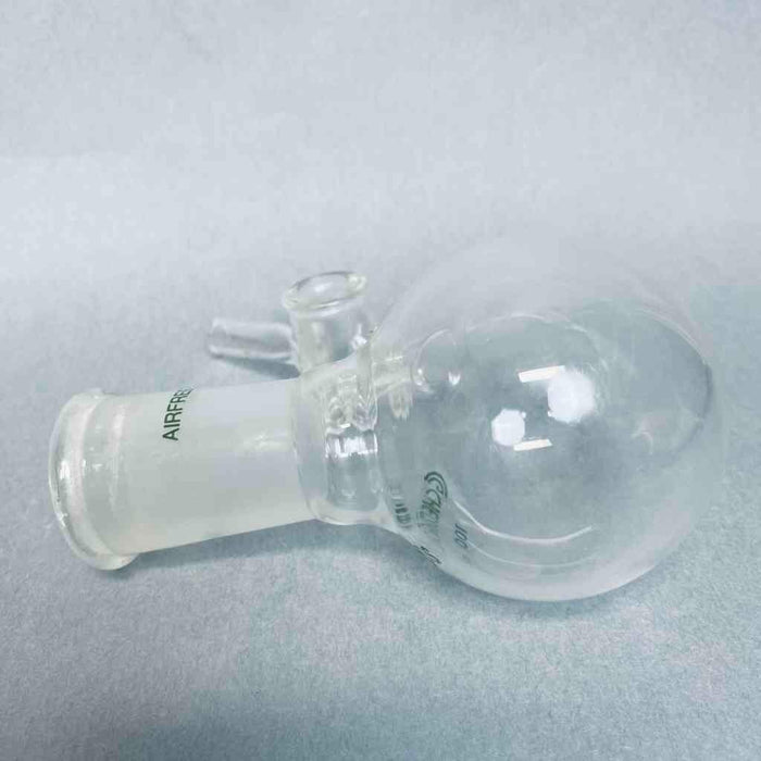 Chemglass Schlenk Airfree Reaction Flask 100 ml with 24/40 Joint Jointed Glassware Chemglass