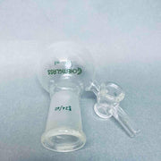 Chemglass Schlenk Airfree Reaction Flask 100 ml with 24/40 Joint Jointed Glassware Chemglass