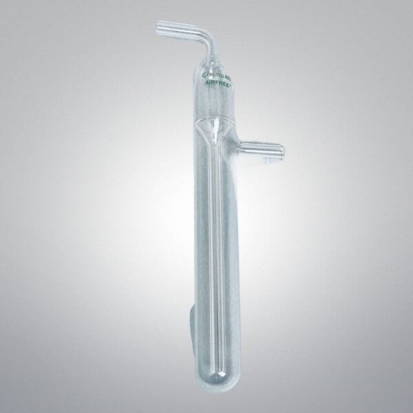 Chemglass Schlenk Bubbler Airfree 8 mm OD 40 ml Volume 8.5 in. Length Glassware Chemglass