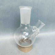 Chemglass Single Neck 100 ml Round Bottom Flask 24/40 STJ with Thermowell Jointed Glassware Chemglass
