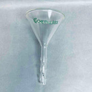 Chemglass Solvent Addition Funnel 12 mm OD Stem x 75 mm Long Funnels Chemglass