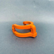 Chemglass Standard Taper Joint Clamp PTFE Orange 34/35 Total of 3 Clamps Other Chemglass