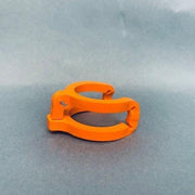 Chemglass Standard Taper Joint Clamp PTFE Orange 34/35 Total of 3 Clamps Other Chemglass