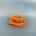 Chemglass Standard Taper Joint Clamp PTFE Orange 34/35 Total of 3 Clamps Other Chemglass