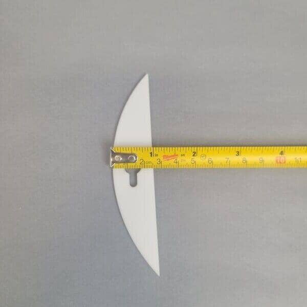 Chemglass Stirrer Blade PTFE 130 mm Length for 29/42 Joint Clearance Lot of 3 Bioreactors & Fermenters Chemglass