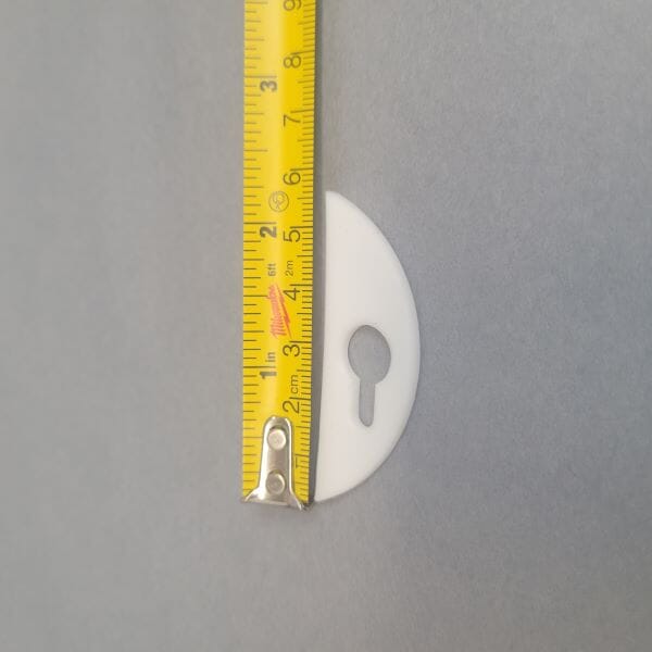 Chemglass Stirrer Blade PTFE 56 mm Length for 24/40 Joint Clearance Pack of 10 Blades Bioreactors & Fermenters Chemglass