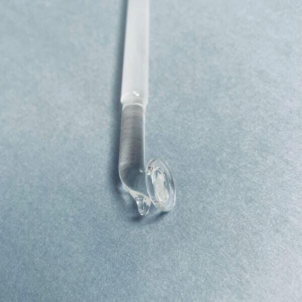 Chemglass Stirring Shaft Ground 10 mm Diameter Bottom Style End Total of 2 Rods Glassware Chemglass