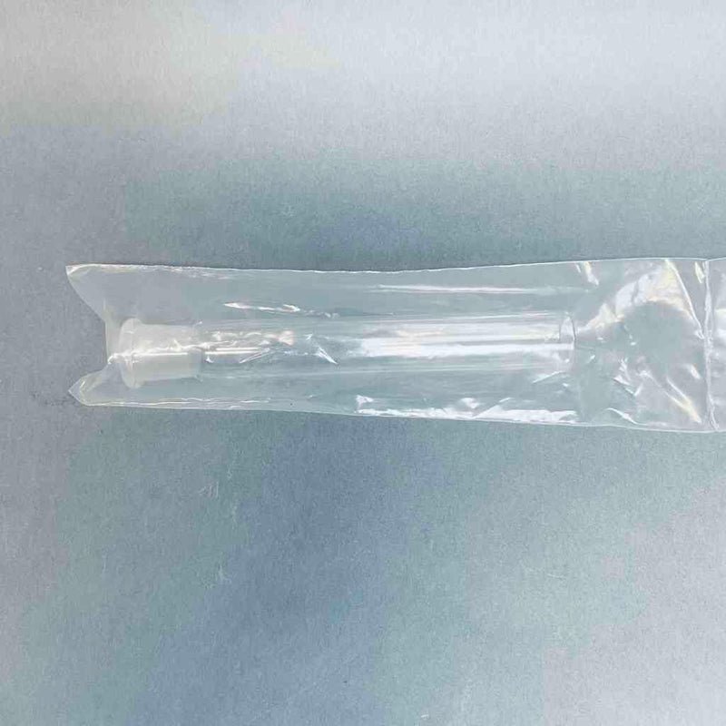Chemglass Straight Adapter 14/20 Upper 19 mm OD 15 mm ID Bottom Opening Lot of 2 Glassware Chemglass