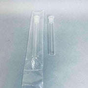 Chemglass Straight Adapter 14/20 Upper 19 mm OD 15 mm ID Bottom Opening Lot of 2 Glassware Chemglass