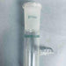 Chemglass Straight Inlet Adapter 24/40 Joints with Side Hose Connection Jointed Glassware Chemglass