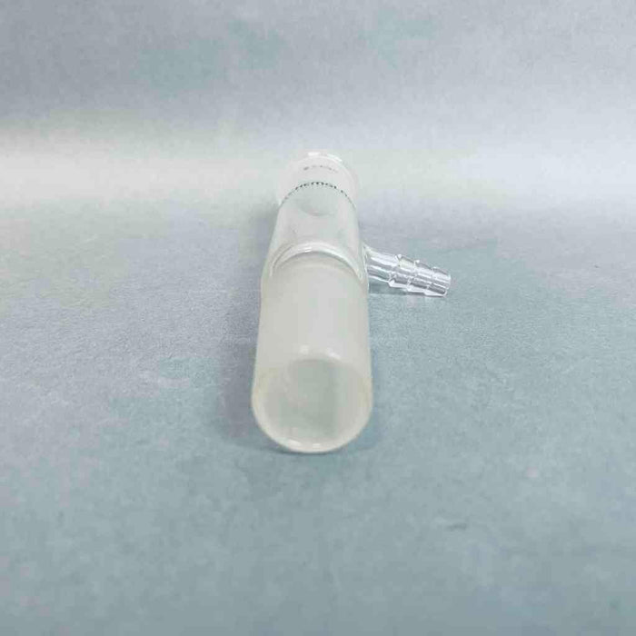 Chemglass Straight Inlet Adapter 24/40 Joints with Side Hose Connection Jointed Glassware Chemglass
