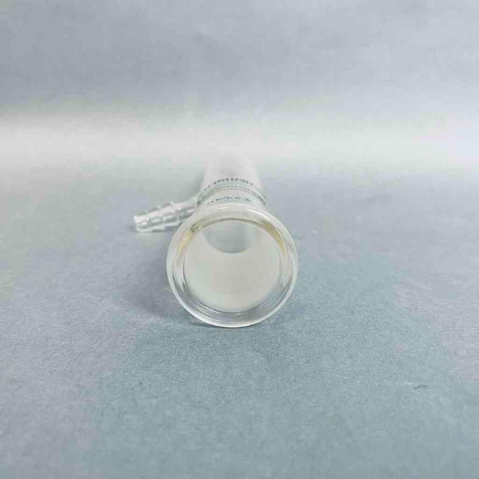 Chemglass Straight Inlet Adapter 24/40 Joints with Side Hose Connection Jointed Glassware Chemglass