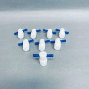 Chemglass Teflon Stopper Blue Size 16 PTFE Lot of 8 Other Medical & Lab Equipment Chemglass