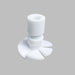 Chemglass Turbine Agitator PTFE with 50 mm Diameter for 10 mm Glass Rod Lab Equipment: Other Lab Equipment Chemglass