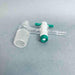 Chemglass Vacuum Adapter 7/10 Upper 24/25 Lower with PTFE Stopcock Jointed Glassware Chemglass