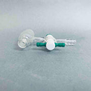 Chemglass Vacuum Adapter 7/10 Upper 24/25 Lower with PTFE Stopcock Jointed Glassware Chemglass