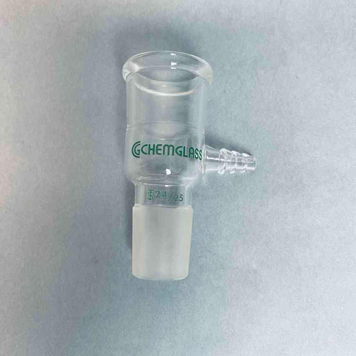 Chemglass Vacuum Adapter for 2 L Disposable Filter Funnel 24/25 to 45/50 STJ Glassware Adapters Chemglass