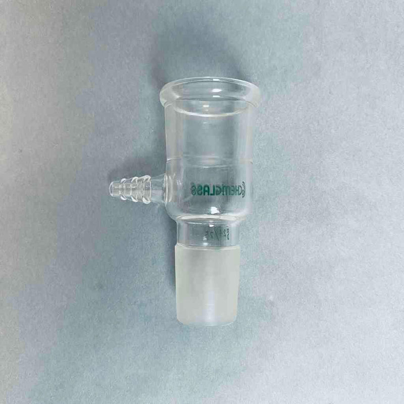 Chemglass Vacuum Adapter for 2 L Disposable Filter Funnel 24/25 to 45/50 STJ Glassware Adapters Chemglass