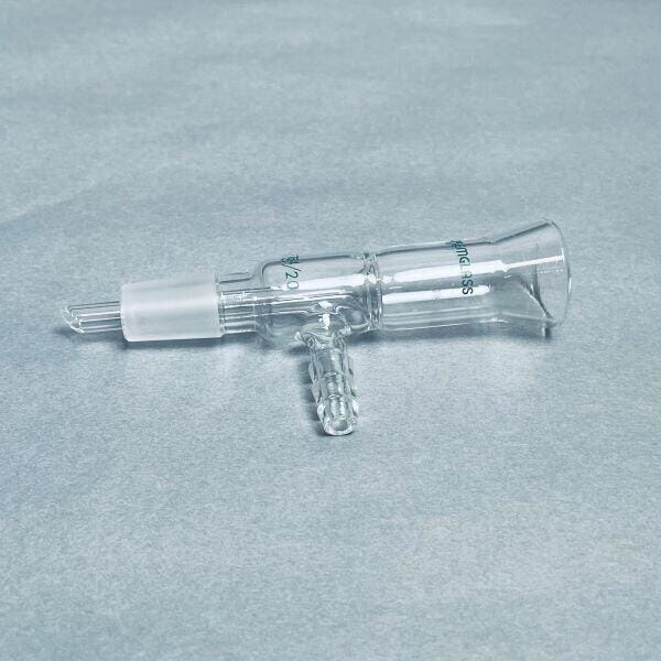 Chemglass Vacuum Filtration Adapter 14/20 Joint with 23 mm ID Flange Other Chemglass