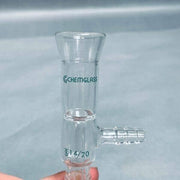 Chemglass Vacuum Filtration Adapter 14/20 Joint with 23 mm ID Flange Other Chemglass