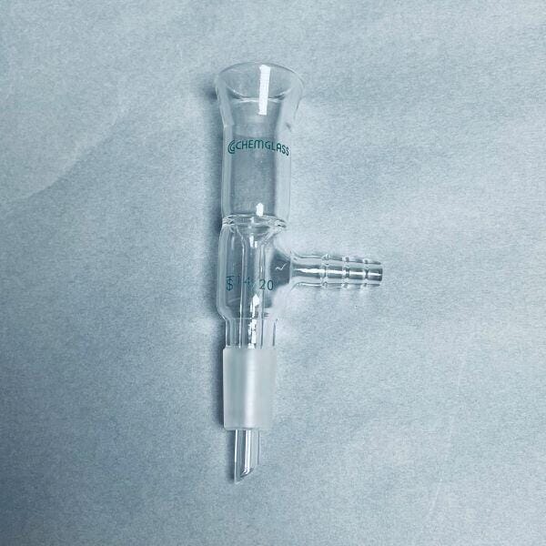 Chemglass Vacuum Filtration Adapter 14/20 Joint with 23 mm ID Flange Other Chemglass