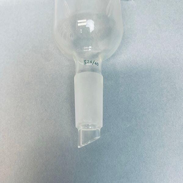 Chemglass Vacuum Filtration Adapter 24/40 Lower Inner Fits #5 or 6 Pluro Stopper Jointed Glassware Chemglass