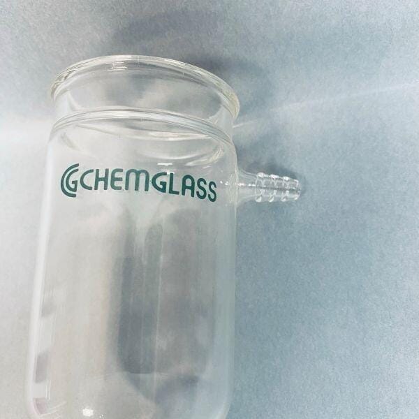 Chemglass Vacuum Filtration Adapter 24/40 Lower Inner Fits #5 or 6 Pluro Stopper Jointed Glassware Chemglass